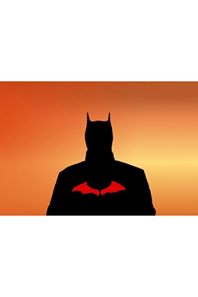 Zumzeria Tablou Canvas The Batman Sunset Minimal, 80x50cm, tablou1224, Zumzeria ®