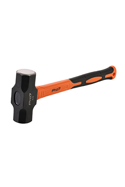 Lawazim Pro7 Engineer Hammer 4lb Fiber Handle Club Hammer for Metalwork and Construction