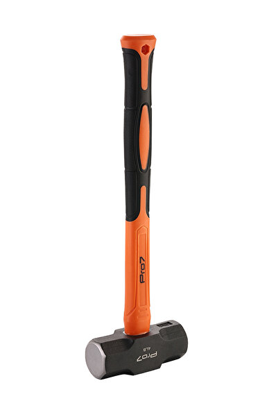 Lawazim Pro7 Engineer Hammer 4lb Fiber Handle Club Hammer for Metalwork and Construction