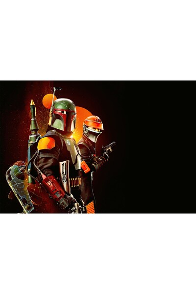 Zumzeria Tablou Canvas The Book of Boba Fett 2022, 80x50cm, tablou603, Zumzer...