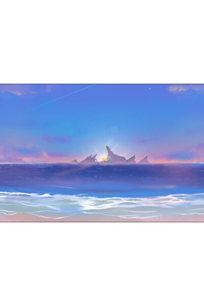 Zumzeria Tablou Canvas Guyun Stone Forest Genshin Impact, 80x50cm,