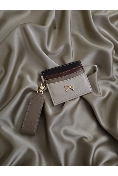 suu collectionn Fiyonk Detaylı Kadın Kartlık & Anahtarlık