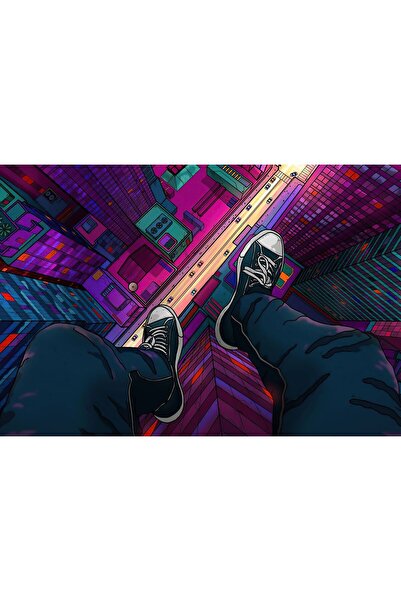 Zumzeria Καμβάς Tablou Living On The Edge, 80x50εκ., tablou1086,