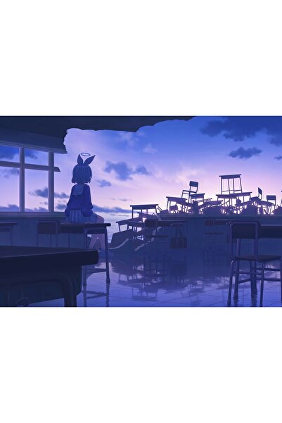 Zumzeria Tablou Canvas Blue Archive, 80x50cm, tablou704, ®