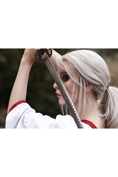 OEM Poster Ciri Witcher Samurai Cosplay, 61x90cm, poster1612, Zumzeria