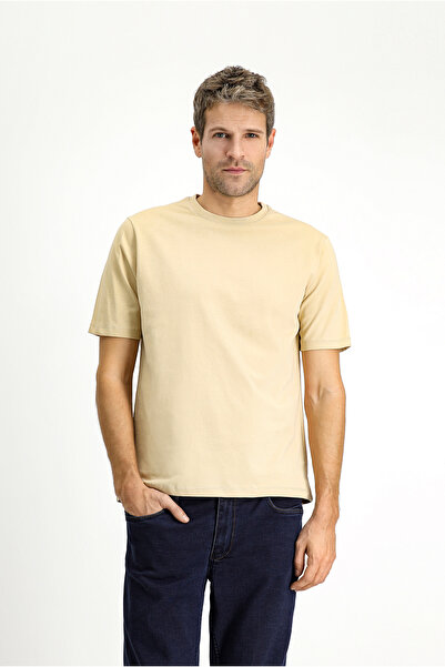 Kiğılı Βαμβακερό μπλουζάκι με μονό ζέρσεϊ με κανονική εφαρμογή