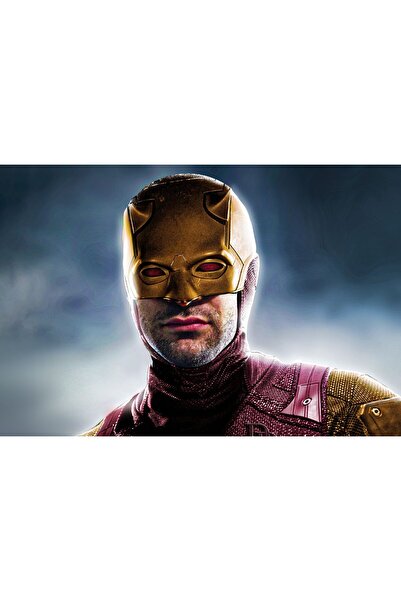 OEM Posterul Daredevil, costum roșu galben, 61x90cm, poster1999, Zumzeria