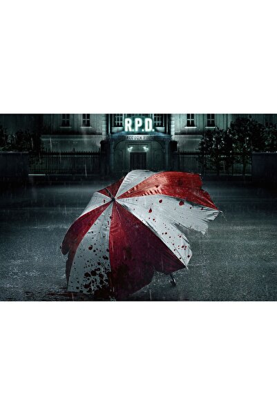 Zumzeria Καμβάς Tablou 2021 Resident Evil Καλώς ορίσατε στο Raccoon City, 80x...