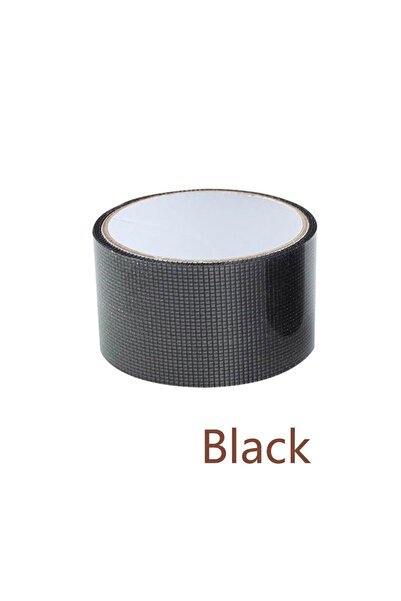 Choice4 شريط لاصق لإصلاح ناموسية النوافذ، أسود اللون، بعرض 1.5 متر وطول 100 م...