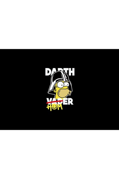 Zumzeria Tablou Canvas Darth Vader Homer, 80x50cm, tablou696, ®