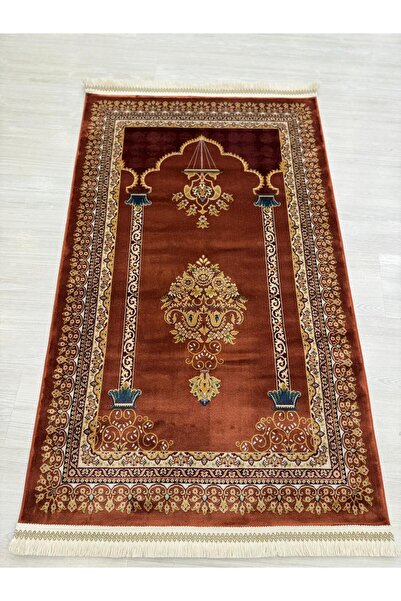 MEVLANA BAZAAR İpek Seccade Özel Seri Kahve