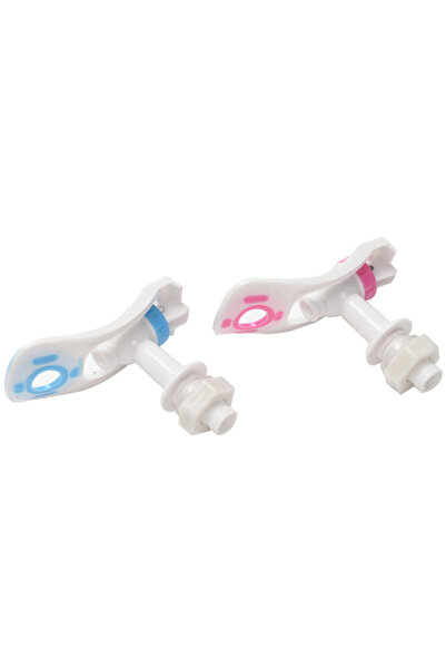 Lawazim Water Dispenser Tap Push Style 2 Piece Faucet Spigot Set for Coolers and Jugs