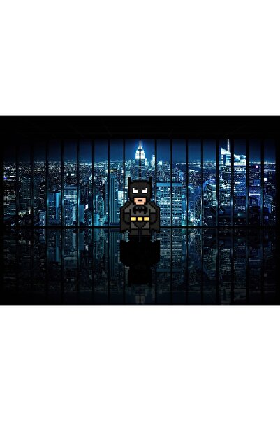 OEM Poster Bat 8 Bits, 61x90cm, poster2647, Zumzeria