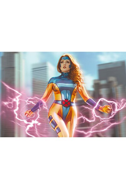 OEM Poster Jean Grey Cosplay Powers, 61x90cm, poster2655, Zumzeria