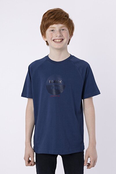 Black One 100% бавовняна тканина Супрем з інжекційним принтом, дитяча футболк...