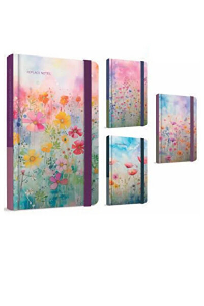 Gıpta Replace Notes Hardcover 96 Sheets Lined 13X21 Notebook