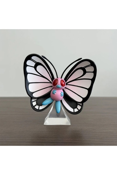 Choice B 6.5 سم مجسم بوكيمون أنمي باترفلاي مجسمات متحركة من البولي فينيل كلور...