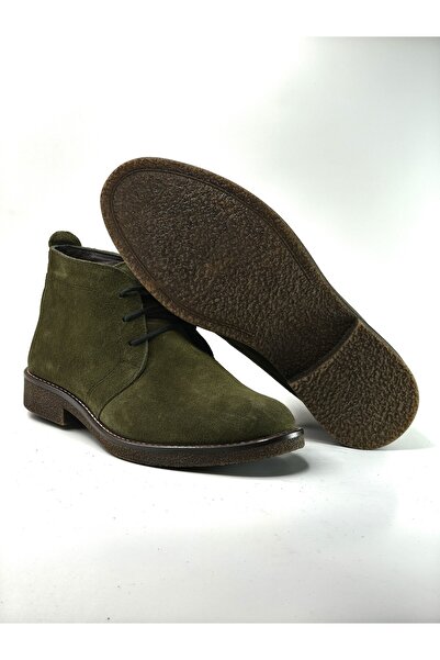 Yeşildaş ERKEK %100 HAKİKİ SICAK ASTARLI SÜET BOT