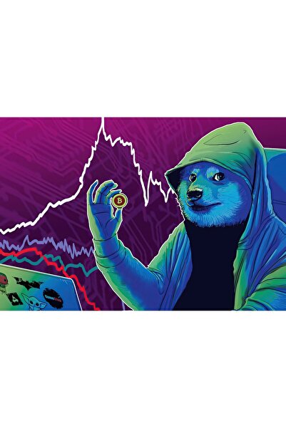 OEM Poster Dogecoin, 61x90cm, poster2716, Zumzeria