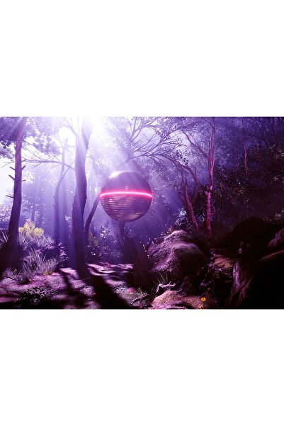 Zumzeria Πίνακας σε καμβά Magic Woods Synthwave, 80x50εκ., tableau1468,