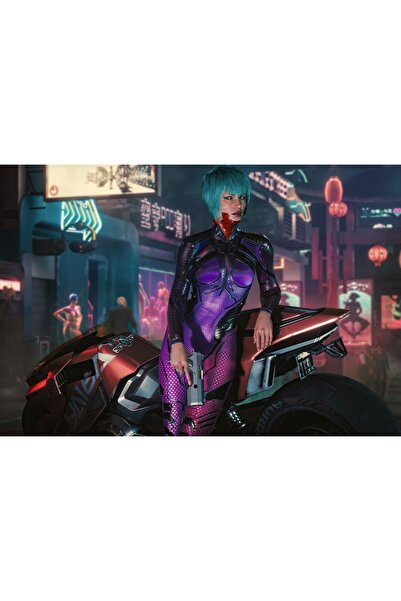 OEM Poster Lady In Cyberpunk 2077, 61x90cm, poster2363, Zumzeria