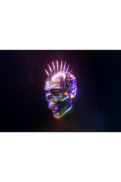 OEM Poster Craniu cu țepi, 61x90cm, poster2334, Zumzeria