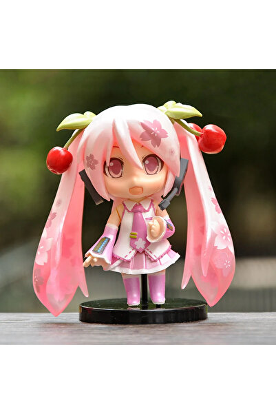 BANDAI 03 زينة شخصية هاتسونا ميكو الصغيرة الجديدة باللون الوردي والأخضر من كا...