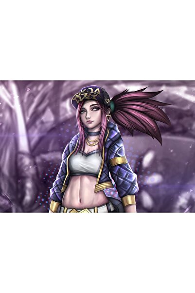 OEM Poster Kda Akali Fanart, 61x90cm, poster2409, Zumzeria ®