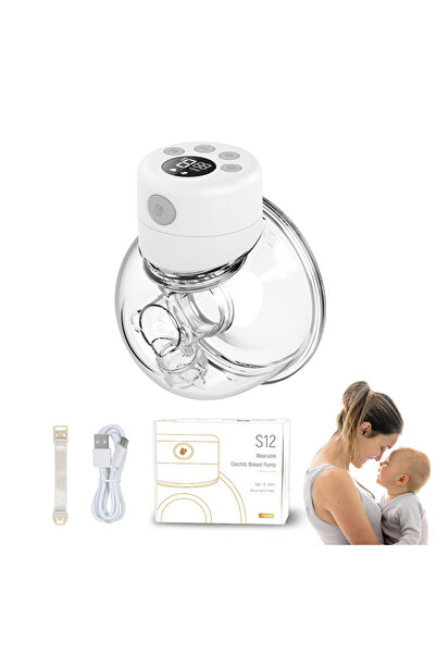 Choice مضخة ثدي كهربائية بدون استخدام اليدين، مضخة شفط حليب الأم، مضخة هواء ث...