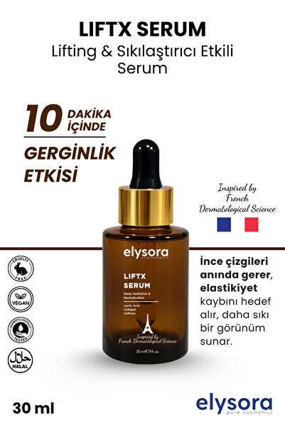 Elysora Anında Gerginlik Etkili Lifting&Sıkılaştırıcı Serum-Kırışıklık Karşıt...