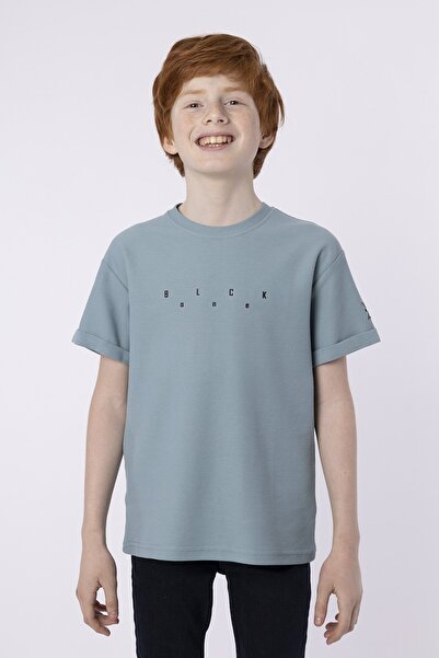 Black One Чоловічий дитячий літній футболка з велосипедним коміром і принтом на кишені