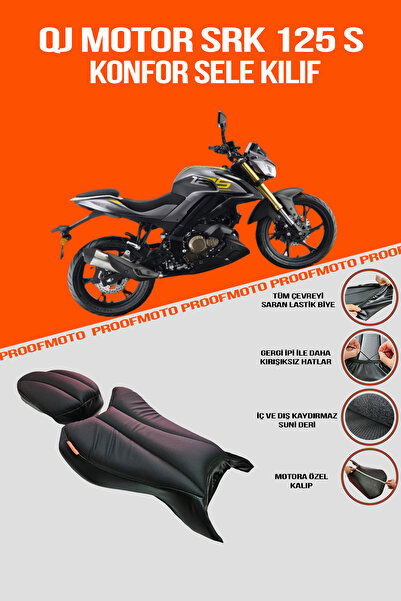 PROOFMOTO Qj Motor Srk 125 S Comfort Seat Cover