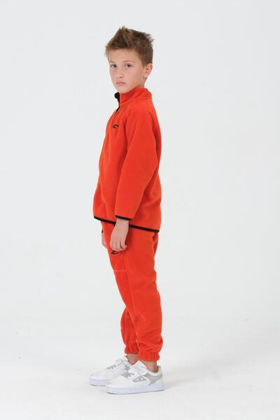 Black One Boy's Polar Fabric Suit Set