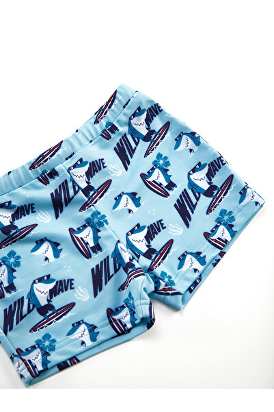 Denokids Shark Erkek Çocuk Şort Mayo
