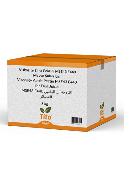 tito Viskozite Elma Pektini MSE43 E440 Meyve Suları için 5 kg
