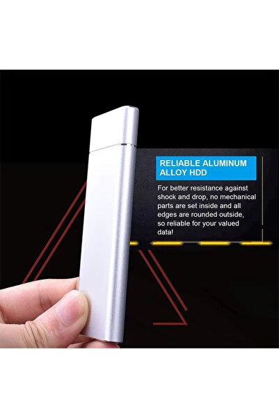 M.A&F's External Hard Drive 2TB,Mini SSD Hard Drives,Solid State External Drives,