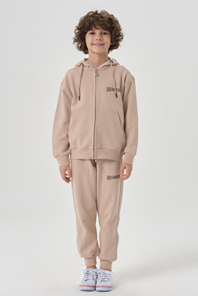 Black One Момчешки анцуг с двойно лице и подробна щампа без ликра