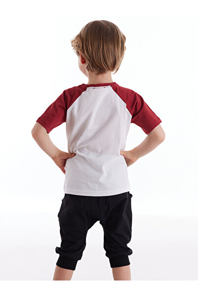 MSHB&G Dino Music Boy's T-shirt Capri Shorts Set