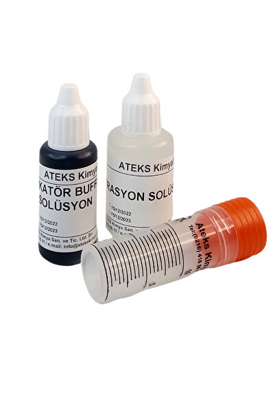 ATEKS Toplam Su Sertliği Test Kiti