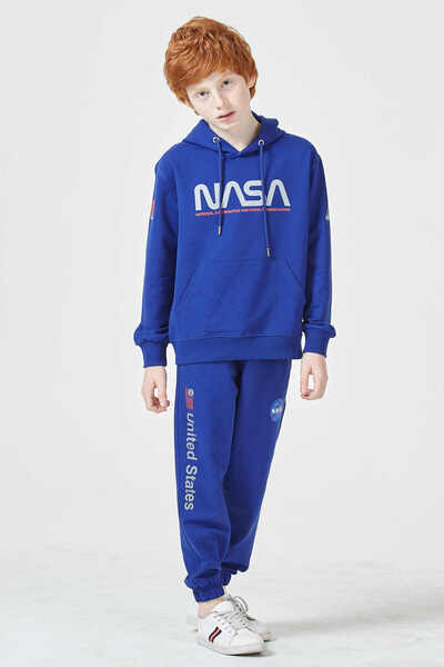 Black One Спортивний комплект для хлопчиків без шартів, з 2 нитками та капюшоном – стандартний крій