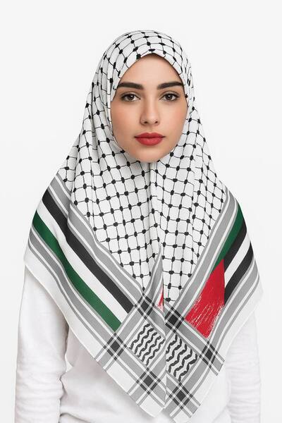 ALDAIYR 3 Pieces of 100/100 Santa Palestine Flag