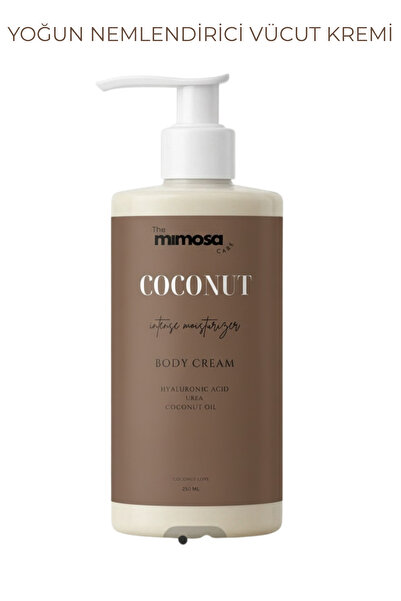 The Mimosa Care Hindistan Cevizi Yoğun Nemlendirici Vücut KREMİ-Hindistan Cev...