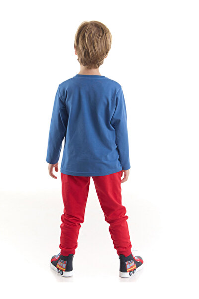 Denokids Monster Tours Erkek Çocuk T-shirt Pantolon Takım