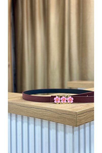 MUJGANERDOGANDESIGN Női öv bordó öv szoknyaöv kabátöv ruhaöv