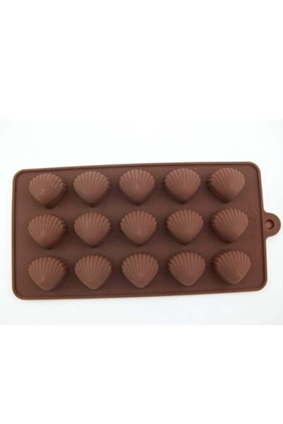 pasta cumhuriyeti Midye Silikon Kalıp Çikolata Sabun Kokulu Taş Mum Epoksi Ka...