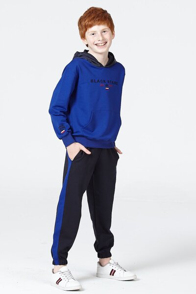 Black One Σετ αθλητικής φόρμας με μακρυμάνικο αγόρι με κουκούλα