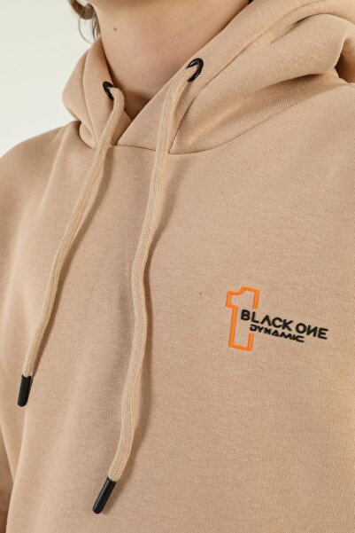 Black One Σετ φόρμας για αγόρι με κουκούλα και τσέπες Cargo και λεπτομέρεια εκτύπωσης