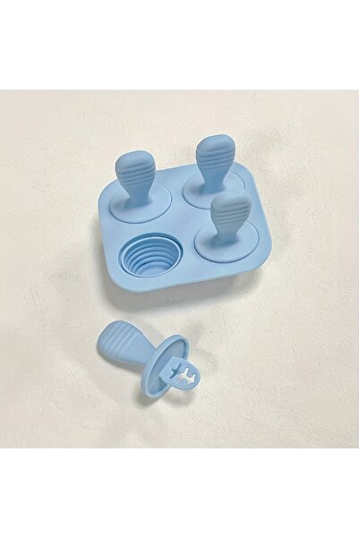 Choice قوالب الآيس كريم وحليب الأم المصنوعة من السيليكون الأزرق والخالية من مادة BPA، أدوات مطبخ منزلية الصنع