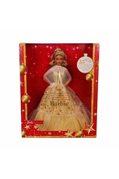 Barbie 2023 Mutlu Yıllar Bebeği - Kumral HJX06