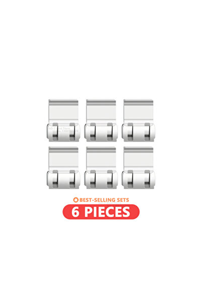 Choice 6 Pieces 4~10PCS Invisible Leg Shortening Clip, Non-Slip Pants Edge Clip, Quick Fix Hem Clip, Hidden